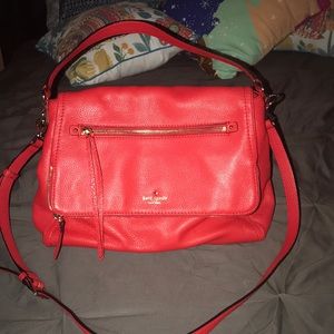 Red Kate Spade purse like new